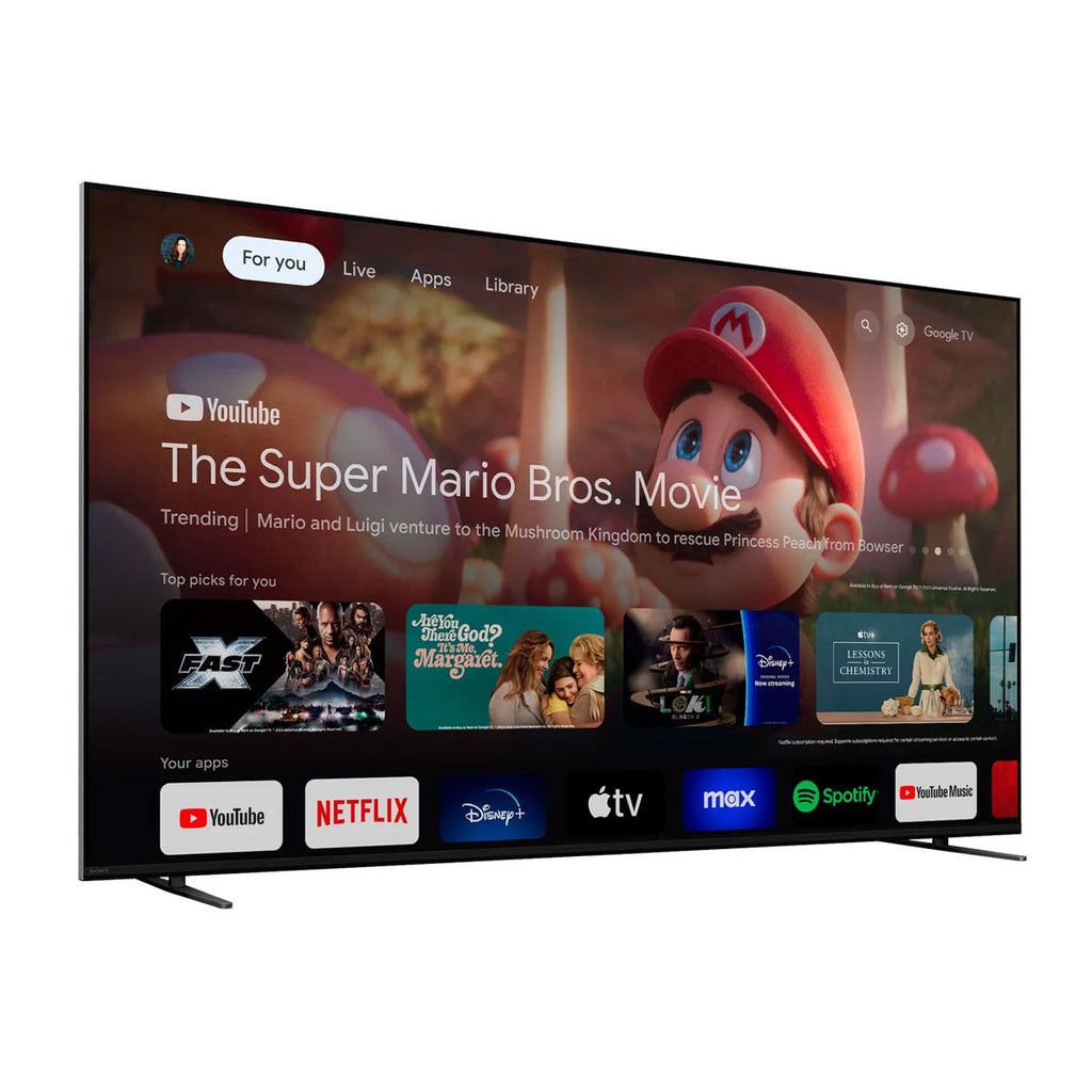 NO BOX - Sony Bravia K55XR70B 55-in / 4K HDR / 120Hz / Mini-LED Smart TV (2024) - Open Box (1 Year Warranty)