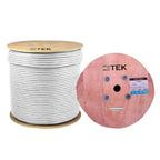 Cat6A Plenum Cable 1000 Ft UTP Solid Bare Copper -ETL Listed